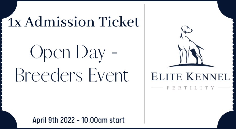 Open Day Ticket - Breeders Event - £10.00